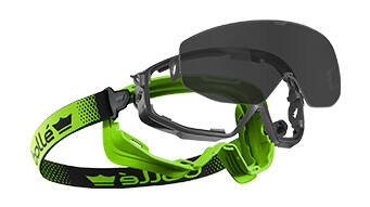 The Universal Goggle: goggles suitable for every environment and wearer with uniqe colour-coding